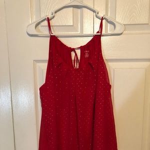 NWOT Red Lane Bryant Tank Top